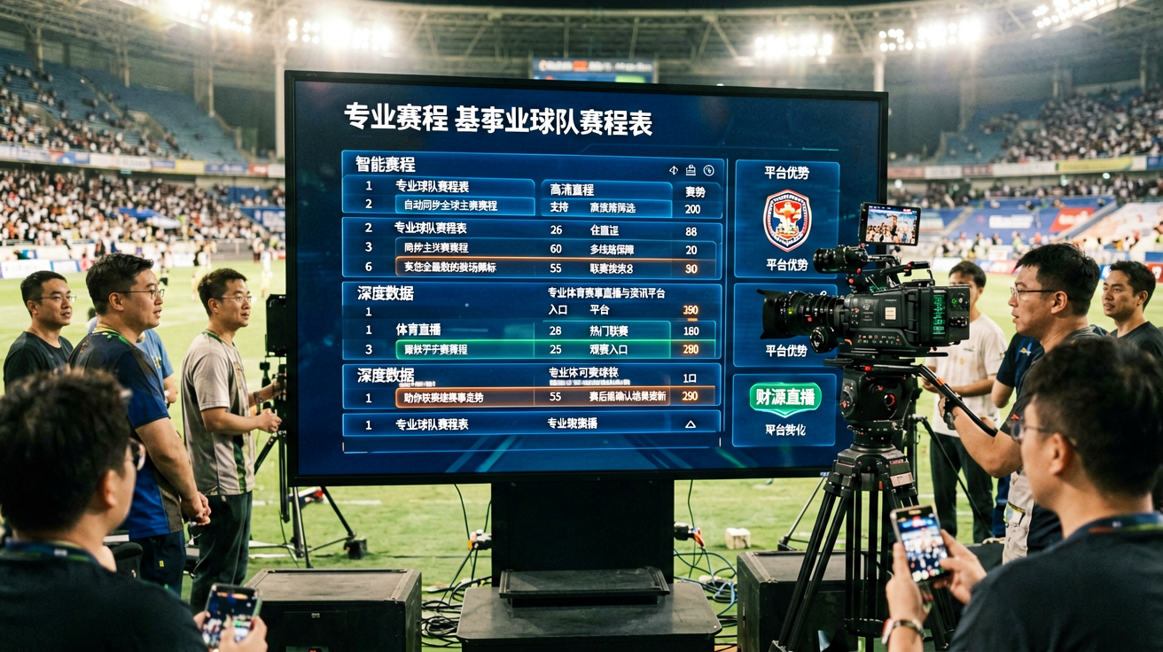 专业球队赛程表